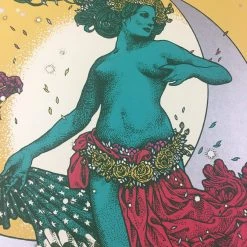 Grateful Dead - 2015 Richey Beckett Poster Chicago, IL Soldier Field