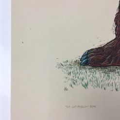 Last American Bear - 2010 Dan Grzeca Poster Art Print Art Prints