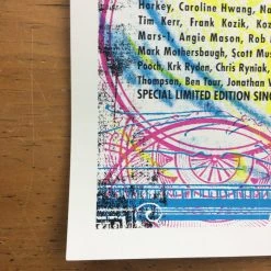 Melvins - 2006 Aesthetic Apparatus Poster Minneapolis, MN OX-OP Juxtapoz Show