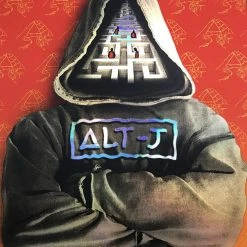 Alt-J - 2015 Emek Poster Santa Barbara Bowl, California FOIL Foil Posters