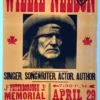 Gig Posters Willie Nelson - 2006 Hatch Show Print 4/29 Poster Peterborough, Ontario