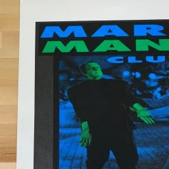 Marilyn Manson - 1995 Matt Getz Poster Hollywood, CA The Palace 1st Ed
