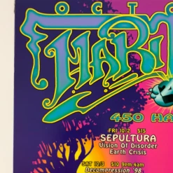 Gig Posters MHP 52 Maritime Hall - 1998 Lamb Poster October San Fran 1st