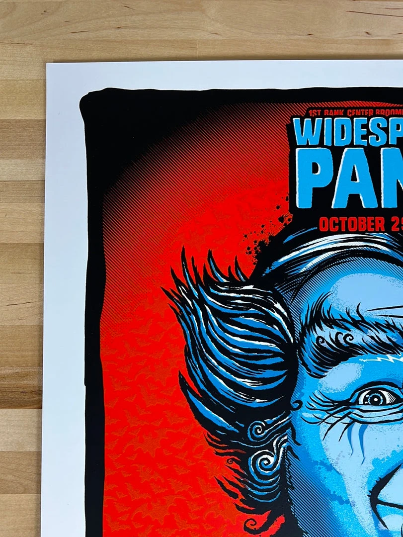 Widespread Panic - 2016 Zoltron Poster Broomfield, CO 10/29