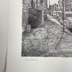 Wythe Ave - 2021 David Welker Poster, Art Print Art Prints