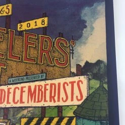 Traveler's Rest - 2018 Landland Poster Missoula, MT Big Sky Brewing Amphitheatre
