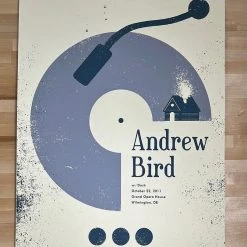 Andrew Bird - 2011 Nerl Says Design Poster Wilmington, DE
