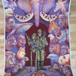 Pearl Jam - 2020 EMEK Streaming Poster Philadelphia, PA Wells Fargo Center