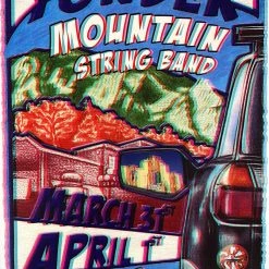 Sold Out Posters Colorado Yonder Mountain String Band - 2005 Poster Boulder, CO Theater