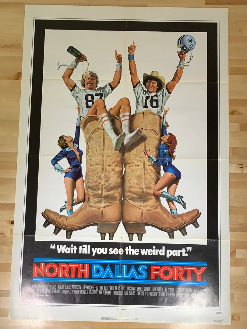 Sold Out Posters North Dallas Forty - 1979 Original One Sheet Poster Movie Cinema