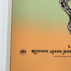 Gig Posters Metallica - 2019 Paul Pope Poster Cleveland, OH Quicken Loans