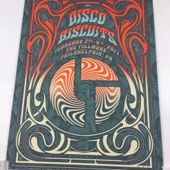 The Disco Biscuits - 2017 Derek Hatfield Poster Philadelphia, PA The Fillmore
