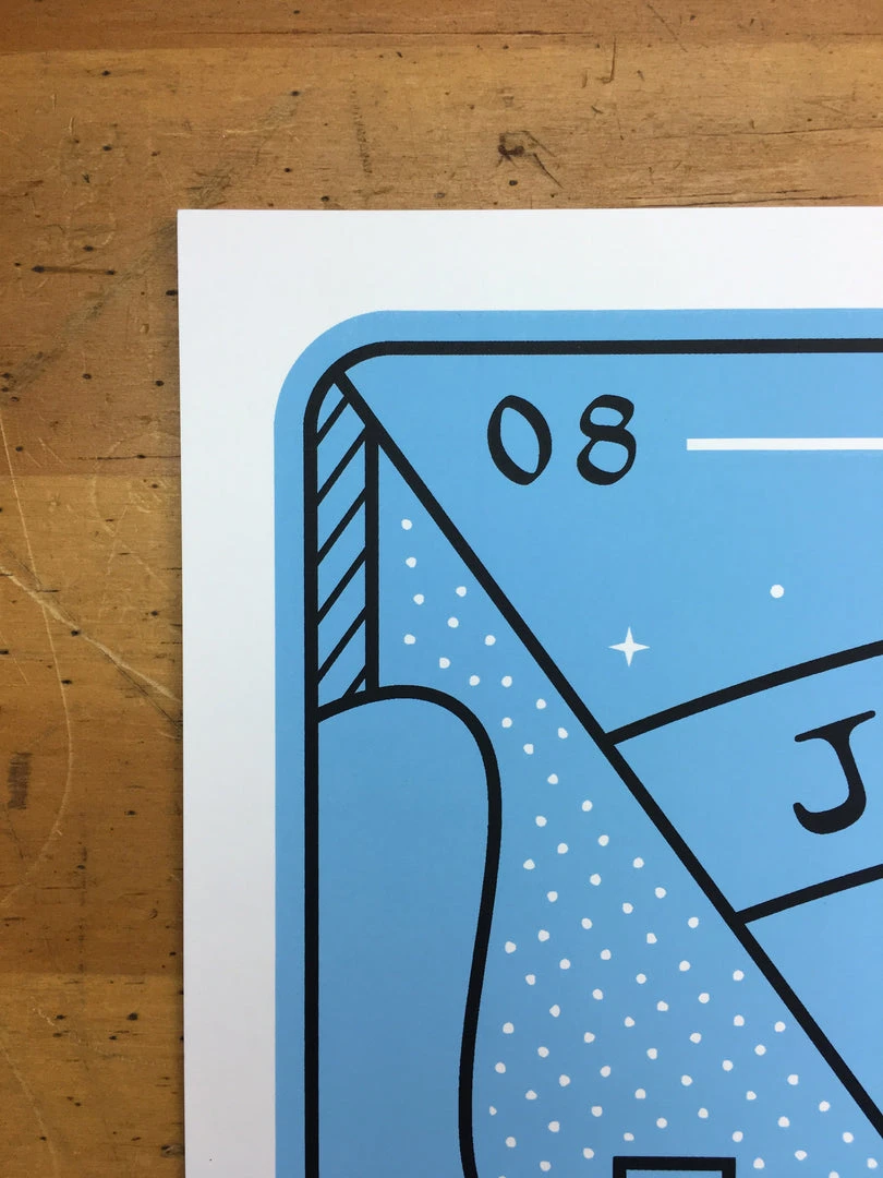 Jack White - 2018 Matthew Jacobson Poster Las Vegas, NV 10 Of Diamonds The Chelsea Night 2 Gig Posters