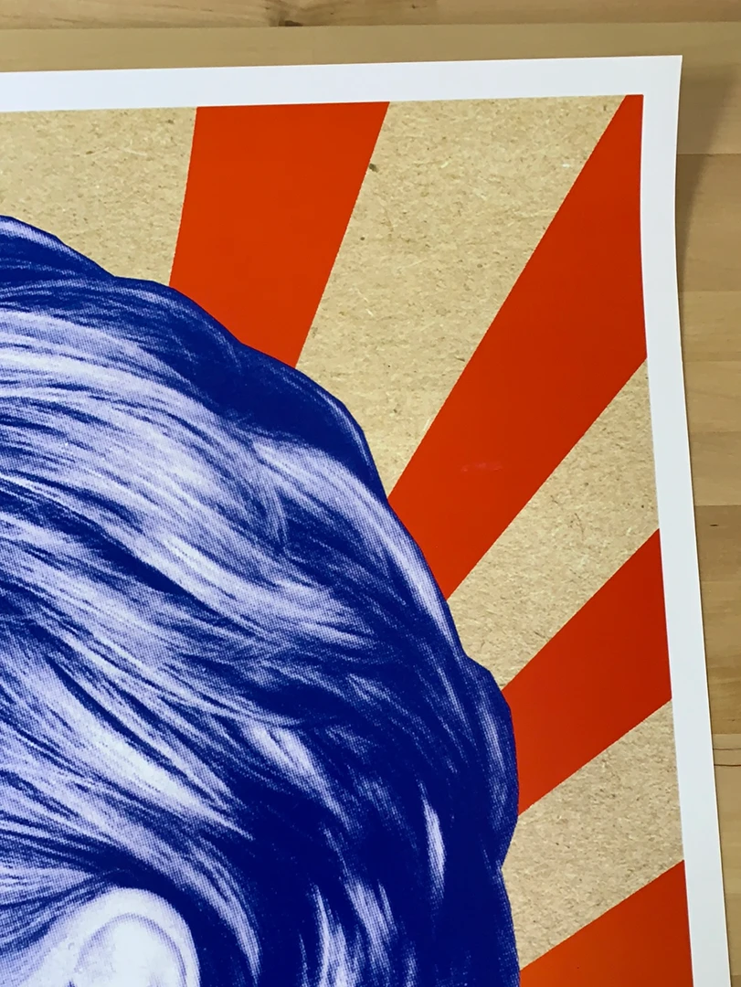 Hillary Clinton - 2016 Tony Puryear 1st Edition Original Poster, Art Print Gig Posters