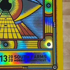 Warren Haynes - 2020 Mike Tallman Poster Morris, CT FOIL Foil Posters