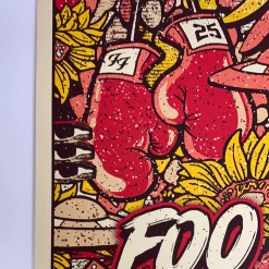 Gregg Gordon Gig Posters Foo Fighters - 2020 Gigart Poster Wichita, KS Intrust Bank Arena 1st