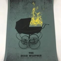 The Dead Weather - 2010 Todd Slater Poster Tokyo, Japan Zepp Jack White