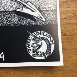 Slayer - 1991 Frank Kozik Poster Houston, TX The Unicorn