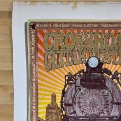 Crossroads Guitar Festival - 2007/2010 Chuck Sperry Poster, Eric Clapton Test Print