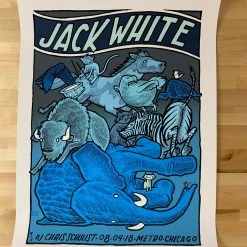 Chicago, IL Jack White - 2018 Jay Ryan Poster Chicago The Metro S/N