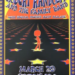 Gig Posters Robert Randolph - 2003 Jeff Miller Poster Austin, TX Stubb's BBQ
