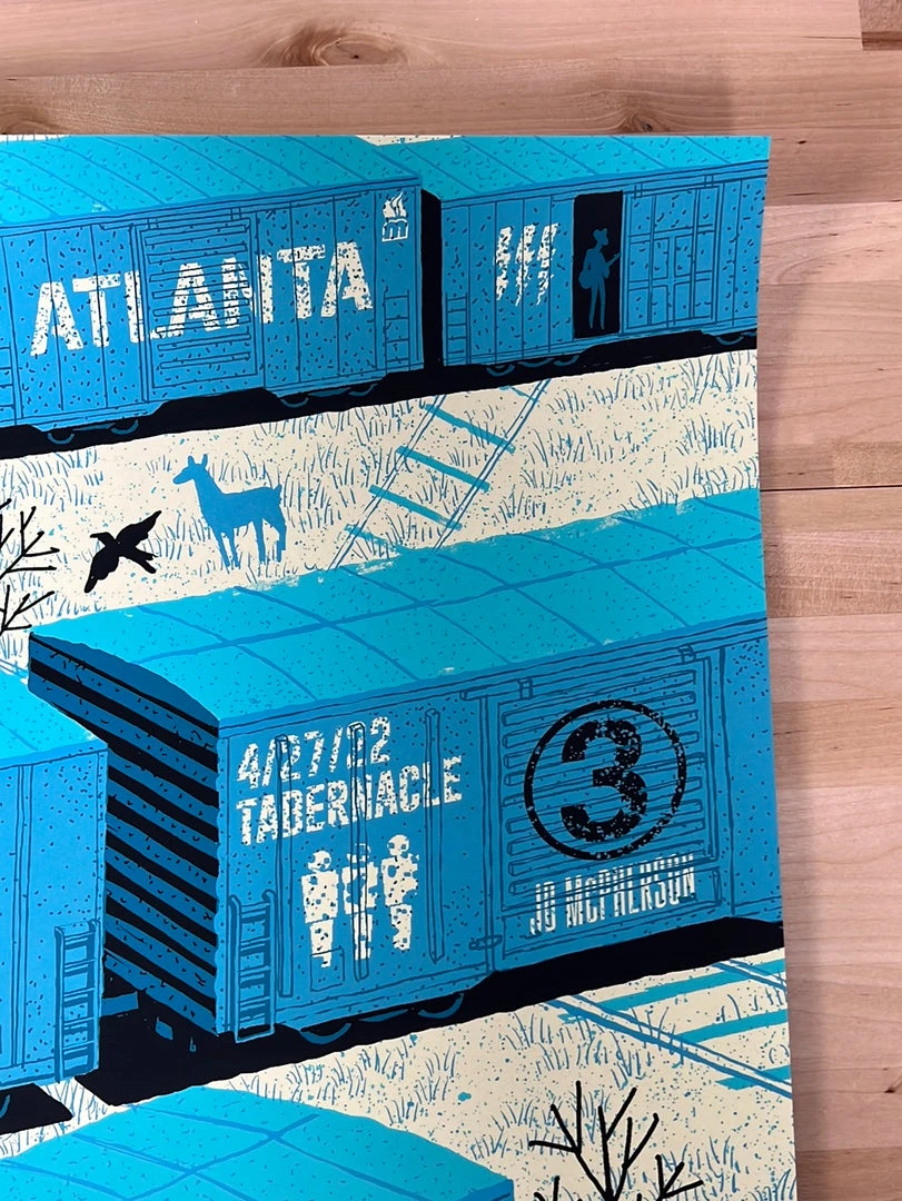 Gig Posters Jack White - 2022 Methane Studios Poster Atlanta, GA N2