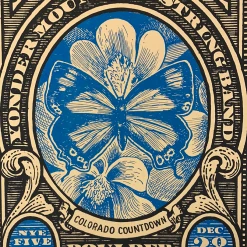 Yonder Mountain String Band - 2011 Johnny Sampson Poster Boulder, CO N2 Colorado
