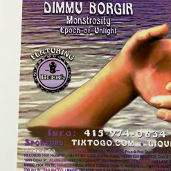 Greg Coiner Gig Posters MHP 75 Merl Saunders - 1999 Poster Maritime Hall San Fran 1st