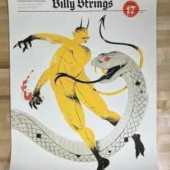 Billy Strings - 2021 Delicious Design League Poster Denver, CO 10/17 AP Colorado