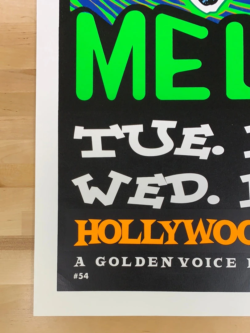 TAZ Gig Posters Primus - 1993 T.A.Z. Poster Hollywood, CA Palladium 1st Ed