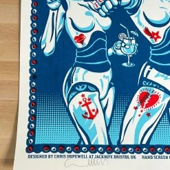 Foo Fighters - 2017 Chris Hopewell Poster Las Vegas, NV Gig Posters