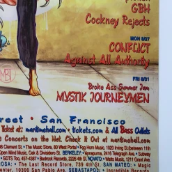 Sold Out Posters Gig Posters MHP 127 Maritime Hall - 2001 Poster August Ghostface Killah San Fran 1st
