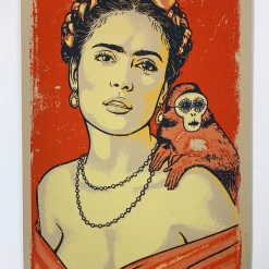 Lars Krause Salma - 2015 Lars P Krause Poster Print Hollywood Icon Pin-Up's RED Art Prints