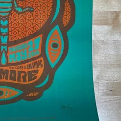 Gig Posters Edward Sharpe & The Magnetic Zeros - 2010 Matt Leunig Poster The Fillmore San Francisco, CA