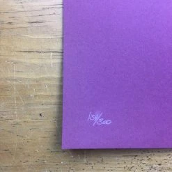 Neurosis - 2007 Aaron Horkey Poster Fall Tour 06 Burlesque Purple Variant