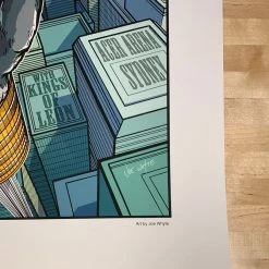 Pearl Jam - 2006 Joe Whyte Poster Sydney, Australia Acer Arena