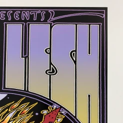 MHP 118 Phil Lesh - 2001 Stanley Mouse Poster Maritime Hall San Fran 1st