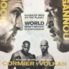 Sold Out Posters UFC 220 - 2018 Poster Miocic Vs Ngannou Cormier Vs Volkan