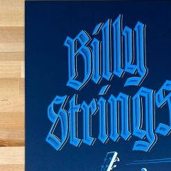 Billy Strings - 2021 Mike Tallman Poster Grand Rapids, MI 12/30 AP