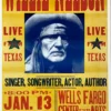 Willie Nelson - 2009 Hatch Show Print 1/13 Poster Santa Rosa, CA Gig Posters