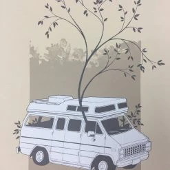 Van (Chicago Series) - 2013 Justin Santora Poster Art Print