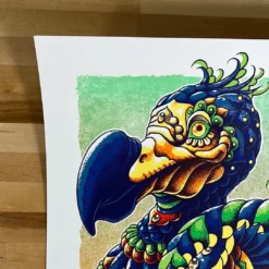 Gig Posters Dodo - 2021 BioWorkz Poster Dave Matthews Band Blue