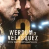 Sold Out Posters UFC 196 Poster Werdum Vs. Velasquez MGM PPV