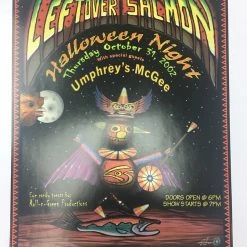 Leftover Salmon Umphrey's McGee - 2002 Jason V. Rizzi Poster Denver, CO Fillmore