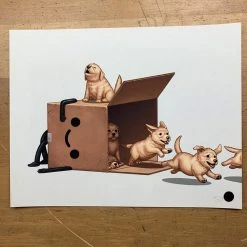 Art Prints Boxo II (2) - 2019 Mike Mitchell Poster Print SOFA Con 1st