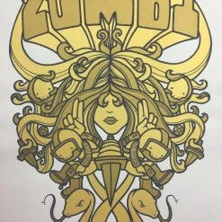 Zombi - 2006 Mike Budai Poster Multiple Venue Tour