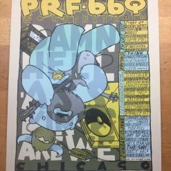 PRF BBQ Rocketfest - 2010 Jay Ryan Poster Chicago, IL T.h.ink Art Gallery