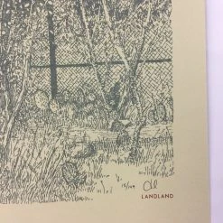 Gig Posters The World Is A Beautiful Place & I Am No Longer Afraid To Die - 2015 Landland Po