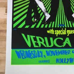 TAZ Hole - 1994 T.A.Z. Poster Los Angeles, CA Palladium 1st Ed Gig Posters