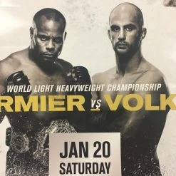 Sold Out Posters UFC 220 - 2018 Poster Miocic Vs Ngannou Cormier Vs Volkan